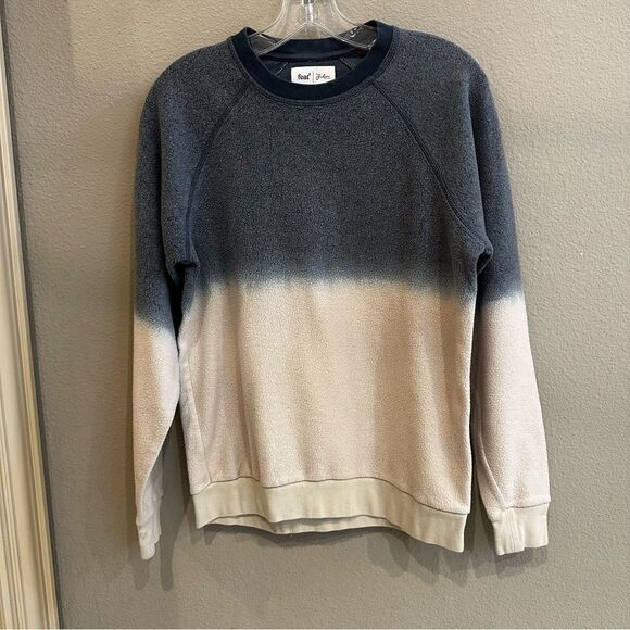 FEAT x Helen Owen Blanket Blend Crewneck obre Sweatshirt - Picture 2 of 7